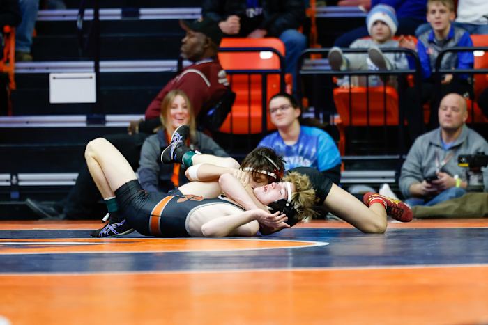 Illinois state wrestling championships February 18 2023 Nate Latsch 15389